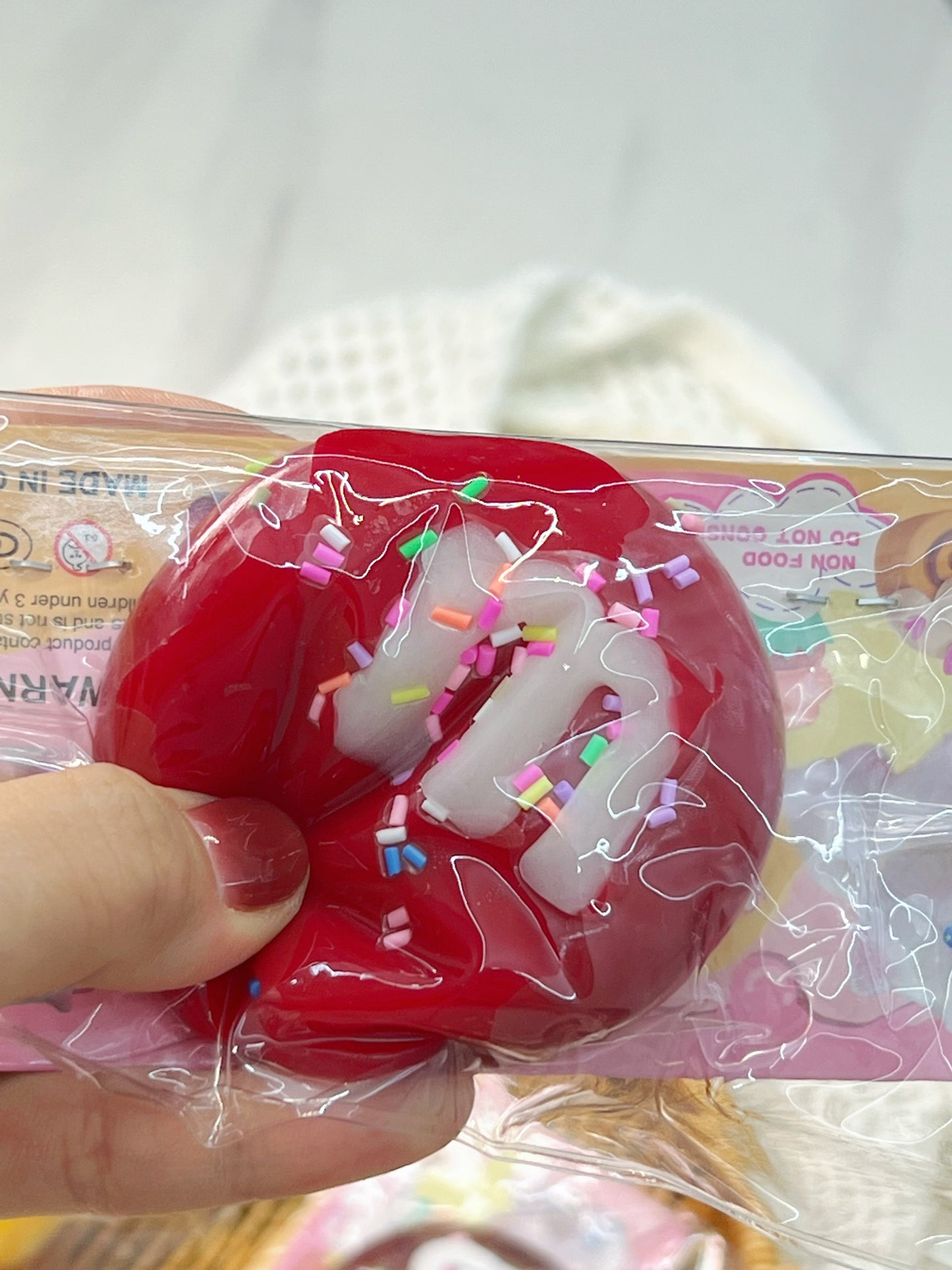 M&M Chocolate Squishy toy