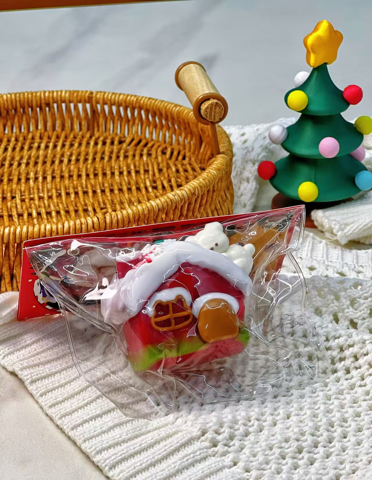 Christmas House Squishy toy