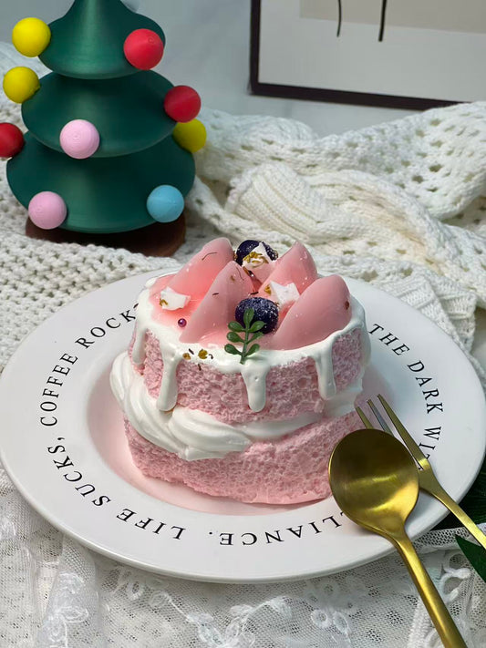 Peach Cream Cake