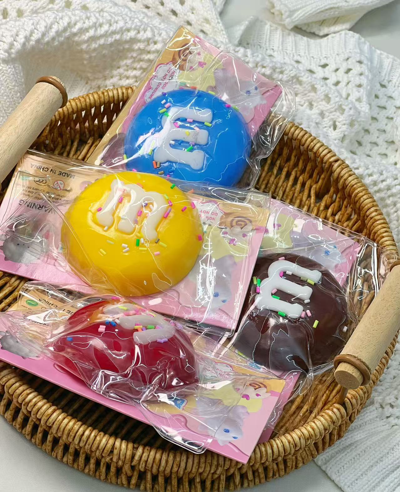 M&M Chocolate Squishy toy