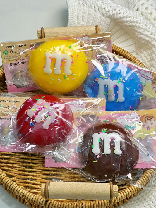 M&M Chocolate Squishy toy